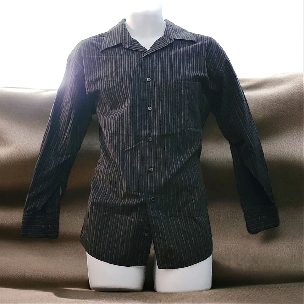 Men's Geoffrey Beene Button Down Shirt Size L